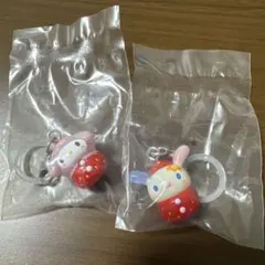サンリオ　いちごめじるしアクセサリー2個セット