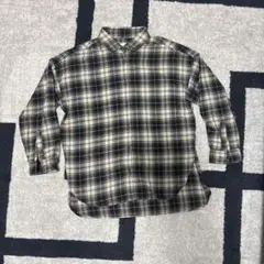 earth music&ecology 長袖ネルシャツ