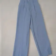 INGNI ライトブルー ワイドパンツ ポリエステルのサムネイル