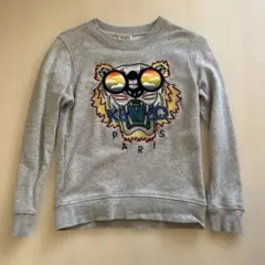 KENZO キッズ トラ グレー トレーナー