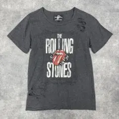 takato着用　The Rolling Stones ダメージ加工Tシャツ