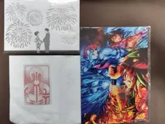 鬼滅★メモリアルイラストカード５枚セット＋箔カード★猗窩座★無限城編入場者特典