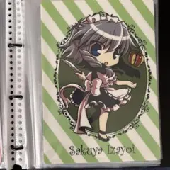 東方project 咲夜　紅魔館　美少女　下敷き　SC8