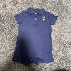Ralph Lauren ネイビー ポロロンパース 6M