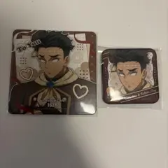 鬼滅の刃 バレンタイン＆ ホワイトデー　ランダムギフト缶バッジA コースター