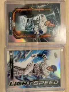 Topps Chrome MLB 大谷翔平 インサート 2種