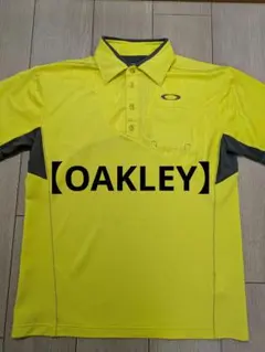 【OAKLEY】 ポロシャツ メンズ イエロー 速乾のサムネイル