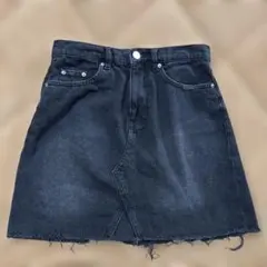 H&M ブラックデニムスカート サイズ38