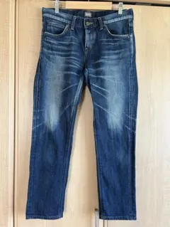 Lee ダークブルー スリムフィットデニム