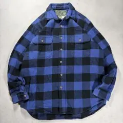 90s フィールドアンドストリーム ヘビーフランネルシャツ ネルシャツ ヘビネル