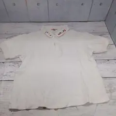 mi HOUSE ホワイト ポロシャツ 120