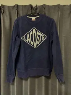 LACOSTE ネイビー トレーナー Sサイズ
