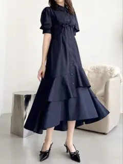 ハーリップトゥ Herlipto Noble Shirt Dress - メルカリ