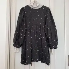 ツクルアンドリン　美品　チュニック　バルーン袖　リンネルナチュランsm2好きな方