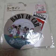 最終価格　リトシー　ディズニー　BABY IN CAR マグネットカーサイン