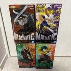 僕のヒーローアカデミア MAXIMATIC フィギュア 4点