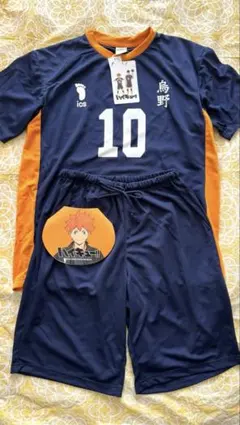 ハイキュー!! 烏野高校 日向 背番号 ユニフォーム ルームウェア サイズ L