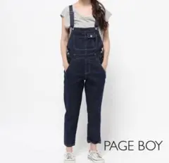 PAGE BOY デニムサロペット オーバーオールのサムネイル