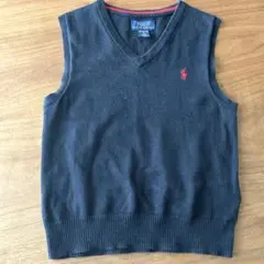 Polo Ralph Lauren ネイビー Vネック ベスト 6
