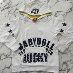 BABYDOLL フード付きトレーナー 110サイズ