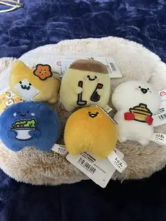 お文具といっしょ　鍋パーティーマスコットキーチェーン　5種