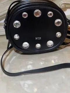 定価106950円！No21 クリスタル装飾クロスボディバッグ ショルダーバッグ