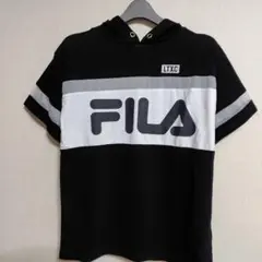 ラブトキシックＬ（１６０）半袖パーカー　　　　FILAコラボ