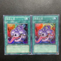 貪欲な壺 スーパーレア EEN 2枚