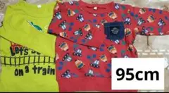 子供服　キッズ　ベビー　西松屋　電車　働く車　セット　保育園