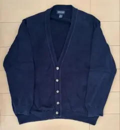 LANDS' END 100%コットン カーディガン USA製