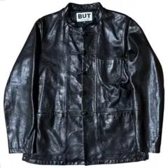 bru na boinne M B&A 未使用 2025 ライダース レザー アランジャケット(2XL(MEN) ブラック): BRU NA BOINNE