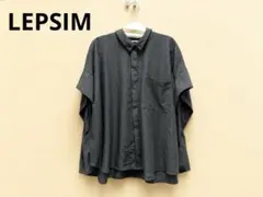 LEPSIM サラキレポンチョシャツのサムネイル