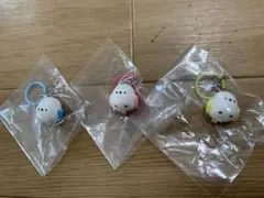 シマエナガ ストラップ 3個セット