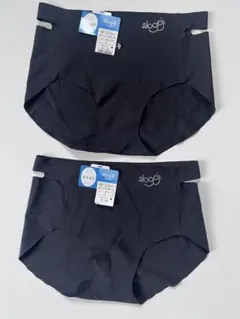 新品　sloggi ブラックショーツ Lサイズ 2枚セット