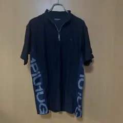 ウノピュウノウグァーレトレ ストレッチ ハーフジップ シャツ XXL