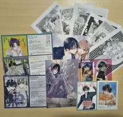 春の嵐とモンスター　特典イラストカード・ペーパー　ミユキ蜜蜂　TSUTAYA