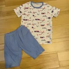 PETIT BATEAU パジャマ 140cm 10ans　半袖　上下セットのサムネイル