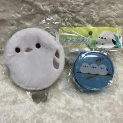 シマエナガ ポーチ コインケース セット