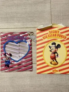 ディズニーストア シークレットクリアポーチ ミニー