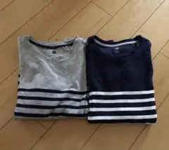 ユニクロ　UNIQLO キッズ　ジュニア　長袖 長袖Tシャツ　140 男女