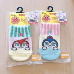 ドキンちゃん コキンちゃん ソックス 2足セット 9〜14cm