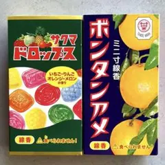 【昭和レトロ線香】 本物そっくり香り付き サクマドロップ　ボンタンアメ