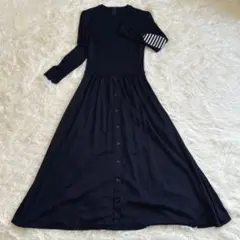 美品✨現行 ボーダーズアットバルコニー ウィークエンドマキシドレス 38