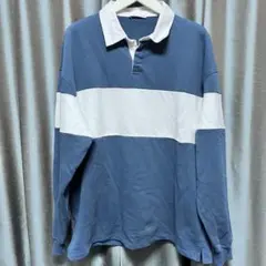 ZARA ラガーシャツ　トップス　オーバーサイズ