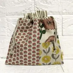 巾着袋＊ハンドメイド＊北欧