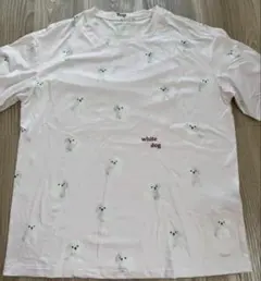 white dog ルームウェア セットアップのサムネイル