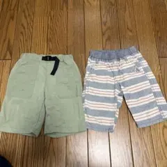 ハーフパンツ 2点セット　半ズボン　ジーユー