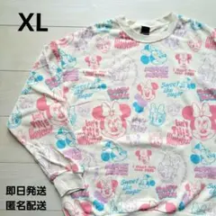 ✨レア✨ディズニー ミニー デイジー 長袖 トレーナー BABYDOLL XLのサムネイル