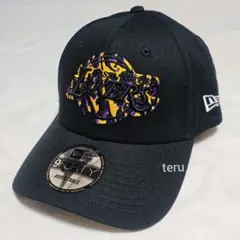 ニューエラ 9FORTY LA レイカーズ 黒 ブラック SI キャップ 帽子