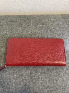 バルコス　長財布(新品未使用品) 赤色